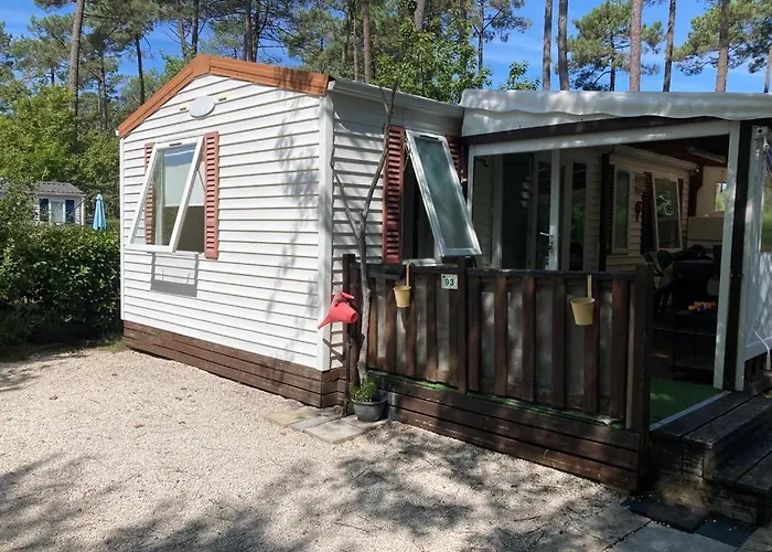 Mobilhome Confort 4-6 Personnes Campingplatz Bias (Landes)